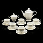 Чайный сервиз на 6 персон "Золотая лента". Форма Нега. ИФЗ, фотография 1. Интернет-магазин ЛАВКА ПОДАРКОВ