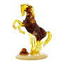 Лошадь Символ 2026 года. Статуэтка из янтаря "Конь ретивый", фотография 5. Интернет-магазин ЛАВКА ПОДАРКОВ