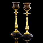 0036630 Златоуст ПОДСВЕЧНИКИ В КОМПЛЕКТЕ 2 шт 