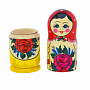 Матрешка-штоф "Семеновская", фотография 1. Интернет-магазин ЛАВКА ПОДАРКОВ