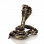 Бронзовая статуэтка змеи "Кобра", фотография 3. Интернет-магазин ЛАВКА ПОДАРКОВ