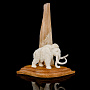 Скульптура из бивня мамонта "Мамонт", фотография 1. Интернет-магазин ЛАВКА ПОДАРКОВ