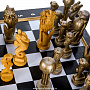 Эксклюзивные большие деревянные шахматы "Море" 100х91 см, фотография 7. Интернет-магазин ЛАВКА ПОДАРКОВ