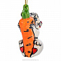 Статуэтка подвесная "Кролик с морковкой", фотография 3. Интернет-магазин ЛАВКА ПОДАРКОВ