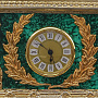 Часы каминные из малахита и бронзы с позолотой "Орел", фотография 5. Интернет-магазин ЛАВКА ПОДАРКОВ