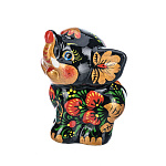 0061115  Хохлома Статуэтка МАЛЕНЬКИЙ СЛОНИК 6*4*7см