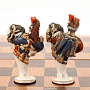Шахматы деревянные "Бородино" с фарфоровыми фигурами, фотография 16. Интернет-магазин ЛАВКА ПОДАРКОВ
