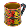 Кружка с росписью. Хохлома, фотография 3. Интернет-магазин ЛАВКА ПОДАРКОВ