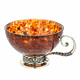 Чайная чашка из янтаря "Антик", фотография 2. Интернет-магазин ЛАВКА ПОДАРКОВ