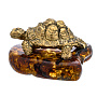 Статуэтка с янтарем "Сухопутная черепаха", фотография 5. Интернет-магазин ЛАВКА ПОДАРКОВ