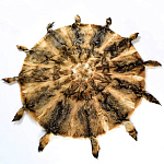  Натуральный мех КОВЕР "КОЙОТ" D=175см