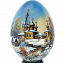 Пасхальное яйцо на подставке "Зима", фотография 2. Интернет-магазин ЛАВКА ПОДАРКОВ