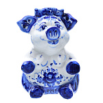  Гжель Скульптура "Хавронья"