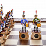 Шахматы "Бородино" 47х47 см, фотография 4. Интернет-магазин ЛАВКА ПОДАРКОВ