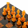 Шахматы с фигурами из янтаря "Африка" 43х43 см, фотография 9. Интернет-магазин ЛАВКА ПОДАРКОВ