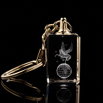 Лошадь Символ 2026 года. Лазерная графика. Брелок "Пегас"