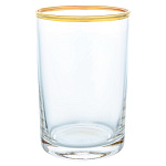 1151 Стакан "Чайный" с золотым отведением 