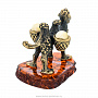Статуэтка с янтарем "Верблюд с поклажей", фотография 5. Интернет-магазин ЛАВКА ПОДАРКОВ
