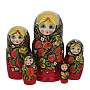 Матрешка "Ягоды" 5 мест, фотография 4. Интернет-магазин ЛАВКА ПОДАРКОВ