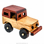 Деревянная игрушка "Машина внедорожник", фотография 3. Интернет-магазин ЛАВКА ПОДАРКОВ