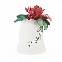 Наперсток фарфоровый "Цветы" с лепкой, фотография 15. Интернет-магазин ЛАВКА ПОДАРКОВ