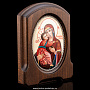 Икона с финифтью "Божья Матерь Владимирская", фотография 2. Интернет-магазин ЛАВКА ПОДАРКОВ