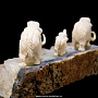 Скульптура "Три мамонта" (бивень мамонта, кварц), фотография 8. Интернет-магазин ЛАВКА ПОДАРКОВ