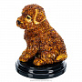 Скульптура из янтаря "Собака", фотография 5. Интернет-магазин ЛАВКА ПОДАРКОВ