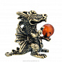 Статуэтка с янтарем "Дракон с подарком", фотография 2. Интернет-магазин ЛАВКА ПОДАРКОВ
