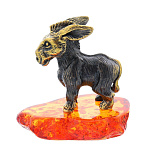 0047243/748 Сувенир Ослик упрямый Сувенир (белый)