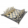 Шахматы из камня  "Королевские" с серебряными фигурами , фотография 9. Интернет-магазин ЛАВКА ПОДАРКОВ