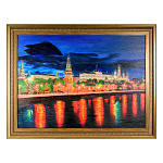 0059772-НП/93*73см-П.Багет  Картина  "МОСКВА. КРЕМЛЬ"  Багет 
