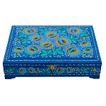 Шкатулка для документов А4 "Цветы". Хохлома