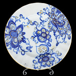 0034967/80.00645.00.1 ЛФЗ ТАРЕЛКА мелкая 180мм Шатровая "Поющий сад" ТН1