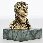 0019989 Бронза Сувенир "Бюст В.Цоя"