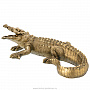 Скульптура интерьерная "Крокодил", фотография 1. Интернет-магазин ЛАВКА ПОДАРКОВ