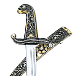 300094  Сувенирное оружие КИНЖАЛ, камни,филигрань