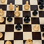 Шахматы с деревянными фигурами 43х43 см, фотография 6. Интернет-магазин ЛАВКА ПОДАРКОВ