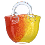 0041382/26412-8728 Декор.изделие "Сумочка", 2 вел, Цветная пудра