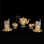 Сервиз чайный на 2 персоны. Латунь. Златоуст, фотография 9. Интернет-магазин ЛАВКА ПОДАРКОВ