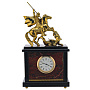 Часы настольные из камня "Георгий Победоносец", фотография 5. Интернет-магазин ЛАВКА ПОДАРКОВ