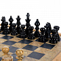 Шахматы из камня "Американские" с каменными фигурами, фотография 2. Интернет-магазин ЛАВКА ПОДАРКОВ
