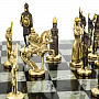 Шахматы из камня с бронзовыми фигурами "Русские" 36х36 см, фотография 8. Интернет-магазин ЛАВКА ПОДАРКОВ