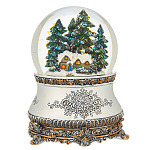 Стеклянный шар со снегом "Охотничий домик"