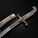 0050906 Серебро 875* САБЛЯ СУВЕНИРНАЯ  гравировка,  в П/У 1 064,5