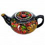 Чайник заварочный 0,5 л "Ягоды". Хохлома, фотография 4. Интернет-магазин ЛАВКА ПОДАРКОВ