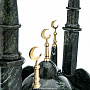Часы из натурального камня "Мечеть", фотография 3. Интернет-магазин ЛАВКА ПОДАРКОВ