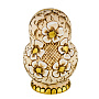 Матрешка с выжиганием "Храм Василия Блаженного" 10 мест, фотография 3. Интернет-магазин ЛАВКА ПОДАРКОВ