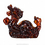 Статуэтка из янтаря "Дракон", фотография 1. Интернет-магазин ЛАВКА ПОДАРКОВ