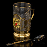 Подстаканник "Герб РФ". Златоуст